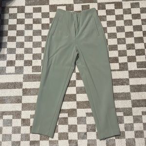 Zara high waisted ankle pant